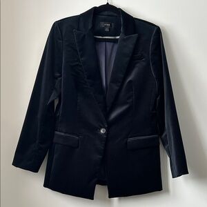 J. Crew Velvet Blazer | Sz 8